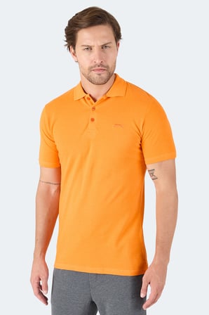 Slazenger SOHO 5 li Set Erkek  Beyaz - Pudra - İndigo - Turuncu - Fuşya Tişört