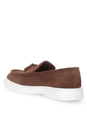 Slazenger YONDER I Erkek Deri Taba Süet Comfort