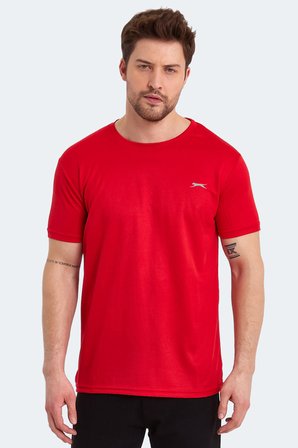 Slazenger ODALIS 5 Lİ SET Erkek  Siyah - Koyu Gri - Lacivert - Haki - Kırmızı Tişört