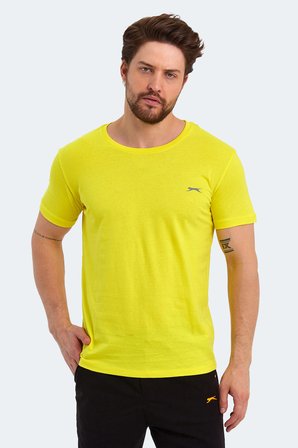 Slazenger SANDER KTN 5 li Set Erkek  Beyaz - Lacivert - Gri - İndigo - Sarı Tişört