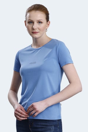 Slazenger PAYTONS 5 li Set Kadın  Ekru - Koyu Gri - Bordo -Antrasit - Mavi Tişört