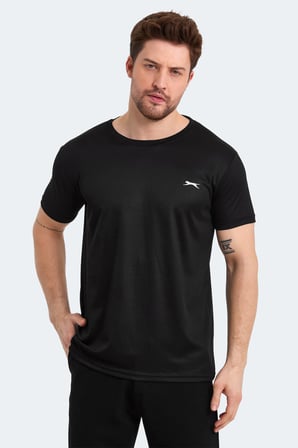 Slazenger ODALIS 2 Lİ SET Erkek  Siyah - Lacivert Tişört