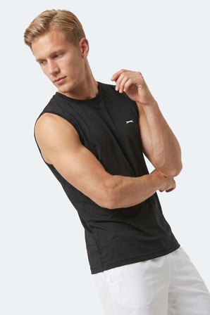 Slazenger HEROFIT Erkek  Siyah Atlet