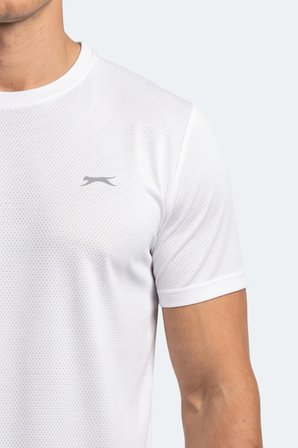 Slazenger HARDFLEX Erkek  Beyaz Tişört