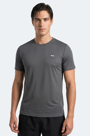 Slazenger HARDFLEX Erkek  Koyu Gri Tişört