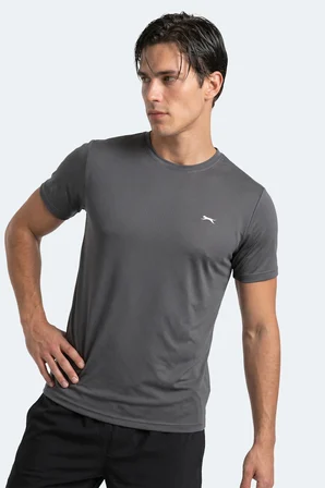 Slazenger HARDFLEX Erkek  Koyu Gri Tişört