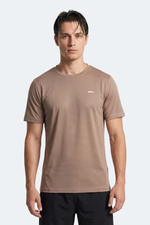 Slazenger HARDFLEX Erkek  Vizon Tişört