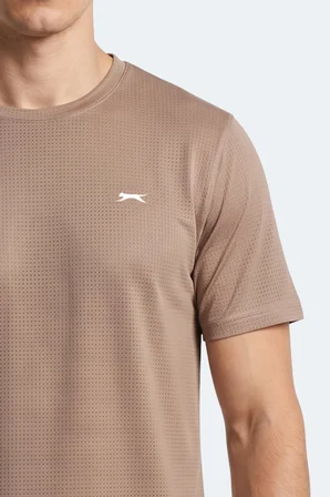 Slazenger HARDFLEX Erkek  Vizon Tişört