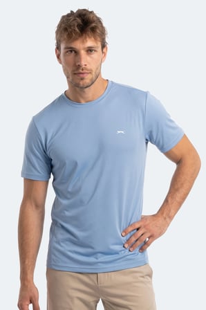 Slazenger HARDFLEX Erkek  Açık Mavi Tişört