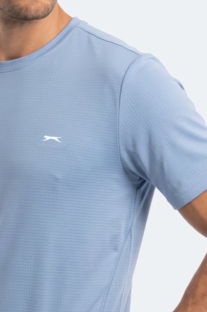 Slazenger HARDFLEX Erkek  Açık Mavi Tişört