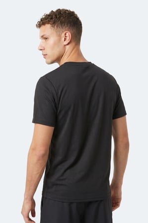 Slazenger HARDFLEX Erkek  Siyah Tişört