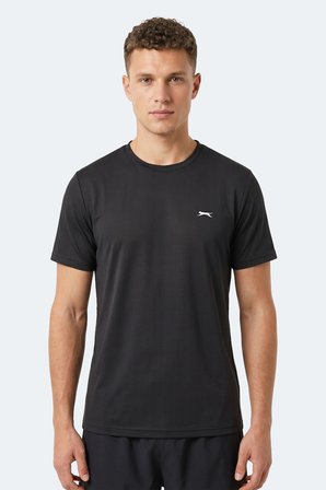 Slazenger HARDFLEX Erkek  Siyah Tişört