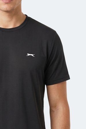 Slazenger HARDFLEX Erkek  Siyah Tişört