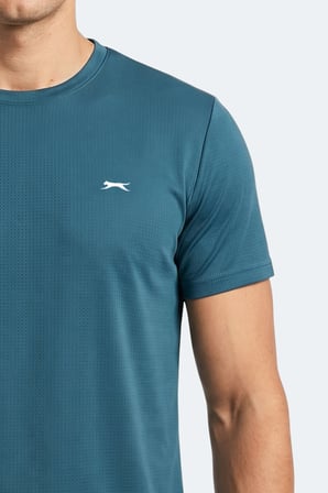 Slazenger HARDFLEX Erkek  Petrol Tişört