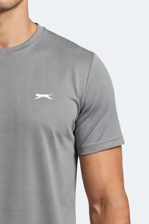 Slazenger HARDFLEX Erkek  Gri Tişört