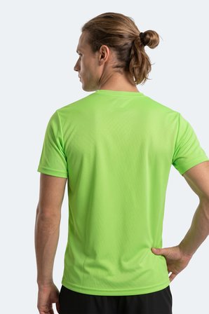 Slazenger HAUNTED I Erkek  Neon Yeşil Tişört