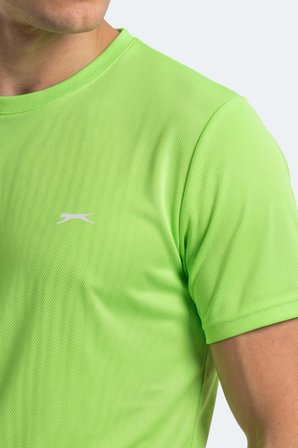 Slazenger HAUNTED I Erkek  Neon Yeşil Tişört