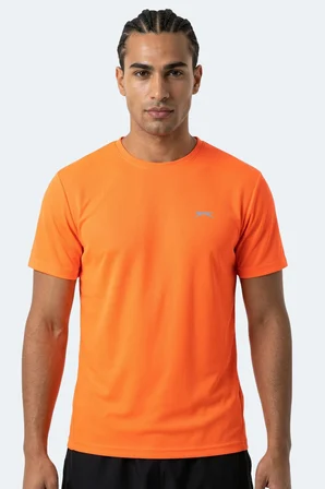 Slazenger HAUNTED I Erkek  Neon Turuncu Tişört