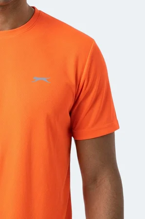 Slazenger HAUNTED I Erkek  Neon Turuncu Tişört
