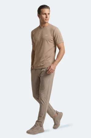 Slazenger HIJACK I Erkek  Vizon Tişört
