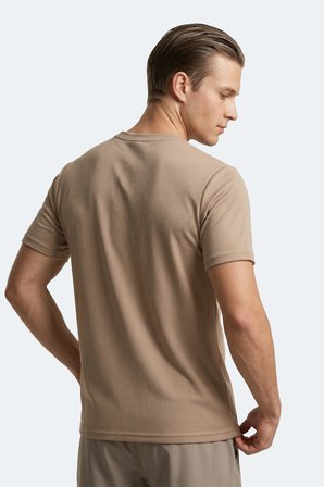 Slazenger HIJACK I Erkek  Vizon Tişört