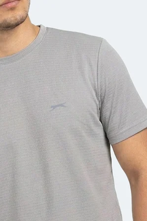 Slazenger HUGGER Erkek  Gri Tişört