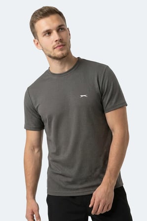 Slazenger HUGGER Erkek  Antrasit Tişört