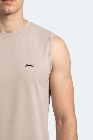 Slazenger KINGSHILL Erkek  Taş Gri Tişört