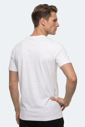 Slazenger RIVALDO T Erkek  Beyaz Tişört
