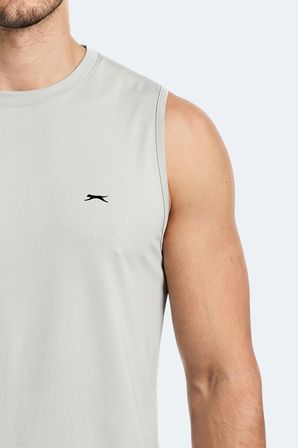 Slazenger KINGSHILL Erkek  Açık Gri Tişört