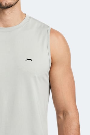 Slazenger KINGSHILL Erkek  Açık Gri Tişört