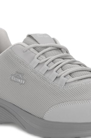 Slazenger EQUINOX I Büyük Beden Erkek  Gri Koşu & Yürüyüş Spor Ayakkabısı
