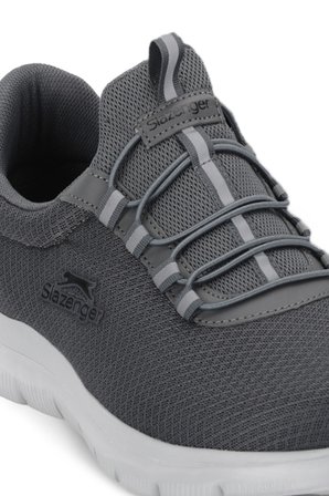 Slazenger FOEIGN JMB Erkek Büyük Beden Koyu Gri / Saks Mavi Koşu & Yürüyüş Spor Ayakkabısı