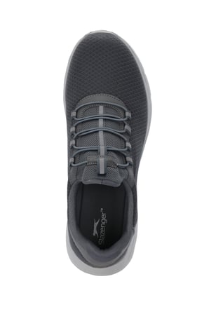 Slazenger FOEIGN JMB Erkek Büyük Beden Koyu Gri / Saks Mavi Koşu & Yürüyüş Spor Ayakkabısı