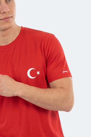 Slazenger KUPA I Erkek  Kırmızı Tişört