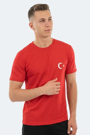 Slazenger KUPA I Erkek  Kırmızı Tişört