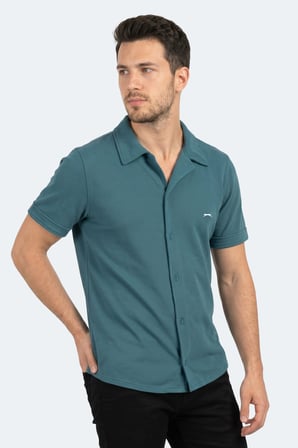 Slazenger KATELIN Erkek  Petrol Gömlek