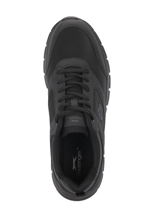 Slazenger GENFIT Erkek Büyük Beden Siyah / Siyah Koşu & Yürüyüş Spor Ayakkabısı
