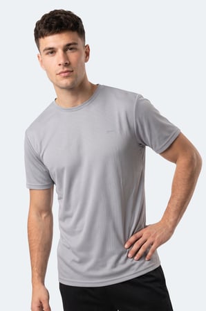 Slazenger HAUNTED I Erkek  Gümüş Tişört