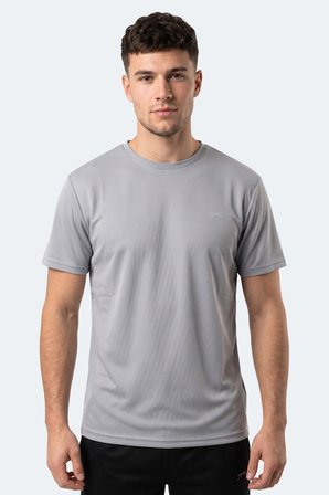 Slazenger HAUNTED I Erkek  Gümüş Tişört