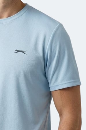 Slazenger HAUNTED I Erkek  Açık Mavi Tişört