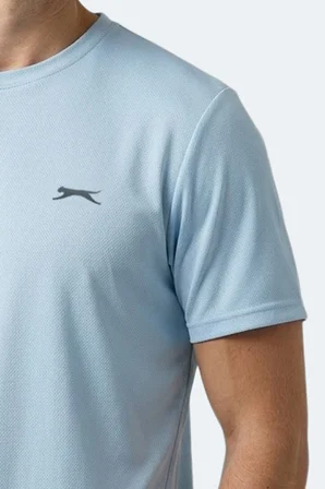 Slazenger HAUNTED I Erkek  Açık Mavi Tişört