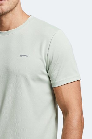 Slazenger HAUNTED I Erkek  Açık Yeşil Tişört