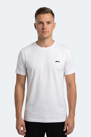Slazenger NOTRON I Erkek  Beyaz Tişört