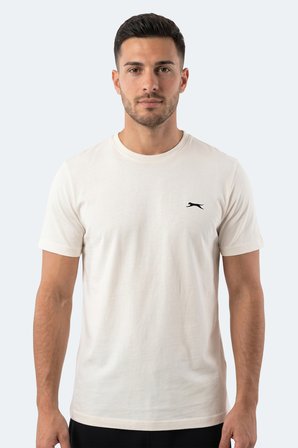 Slazenger NOTRON I Erkek  Ekru Tişört