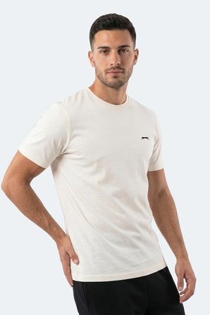 Slazenger NOTRON I Erkek  Ekru Tişört