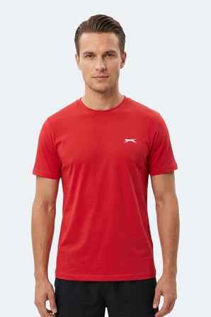 Slazenger NOTRON I Erkek  Kırmızı Tişört
