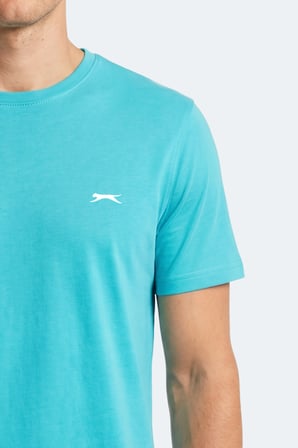 Slazenger NOTRON I Erkek  Turkuaz Tişört