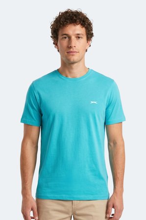 Slazenger NOTRON I Erkek  Turkuaz Tişört