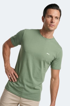 Slazenger NOTRON I Erkek  Nefti Yeşil Tişört
